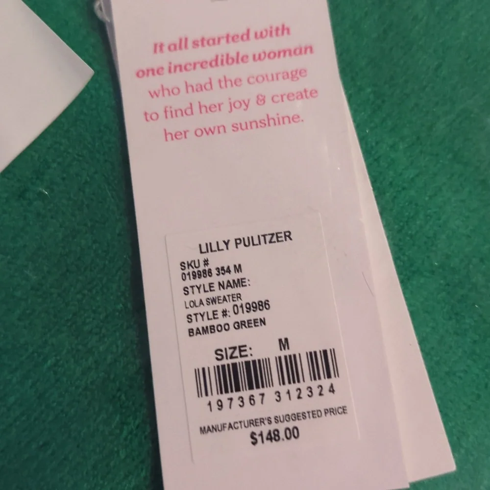 NWT Lilly Pulitzer Lola Boatneck Sweater - Picture 4 of 5